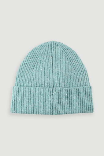 Casualowa czapka beanie w miętowymi kolorze 