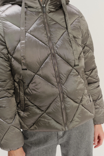 Krótka szara kurtka 