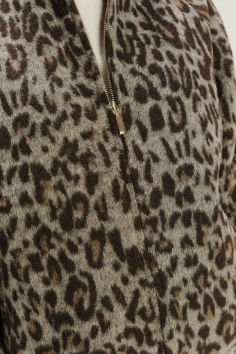 Casualowa kurtka z printem animal 