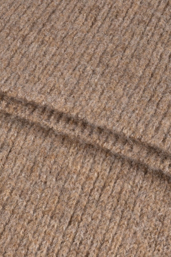 Ciepły szalik w kolorze coffee