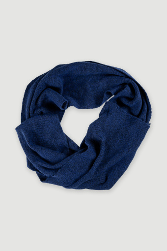 Klasyczny granatowy szalik