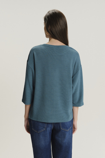 Wiskozowy top w turkusowym kolorze Wiskozowy top w turkusowym kolorze