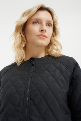 Dwustronna krótka kurtka z pikowaniem