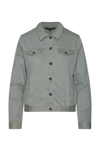 Klasyczna krótka kurtka z kołnierzykiem