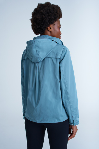 Sportowa kurtka z chowanym kapturem