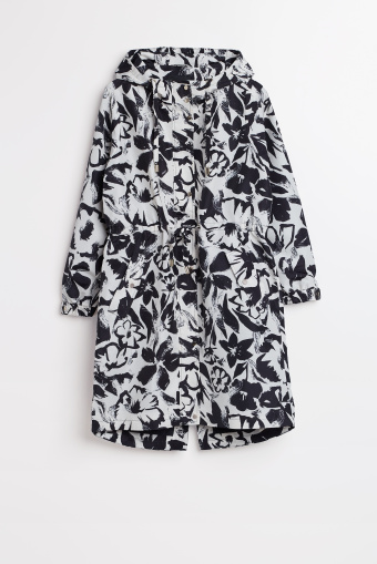 Kurtka parka z nadrukiem