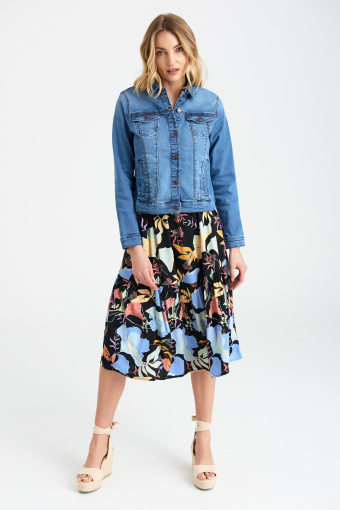 Kurtka jeansowa, ciemny granat Kurtka jeansowa, ciemny granat