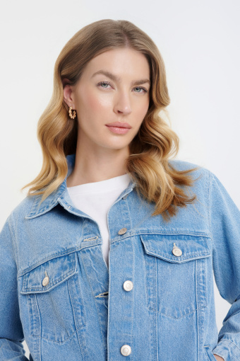 Kurtka jeansowa oversize