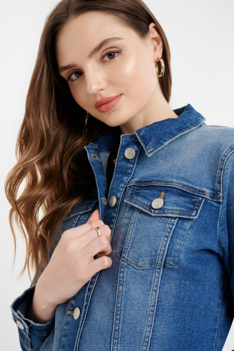 Jeansowa kurtka basic Jeansowa kurtka basic