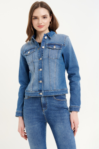 Jeansowa kurtka basic Jeansowa kurtka basic