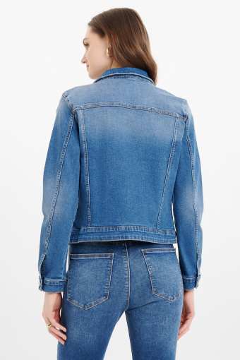 Jeansowa kurtka basic Jeansowa kurtka basic