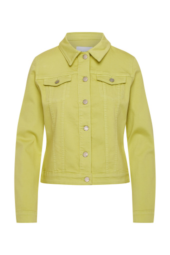 Jeansowa kurtka w kolorze limonki Jeansowa kurtka w kolorze limonki
