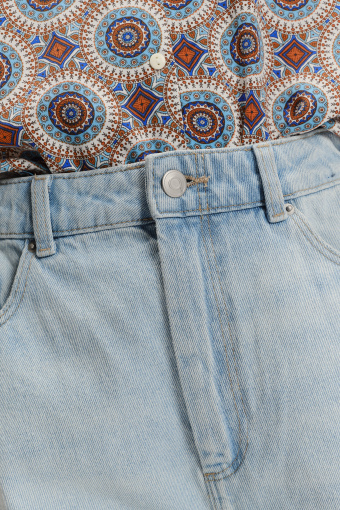 Niebieskie denimowe szorty  Niebieskie denimowe szorty