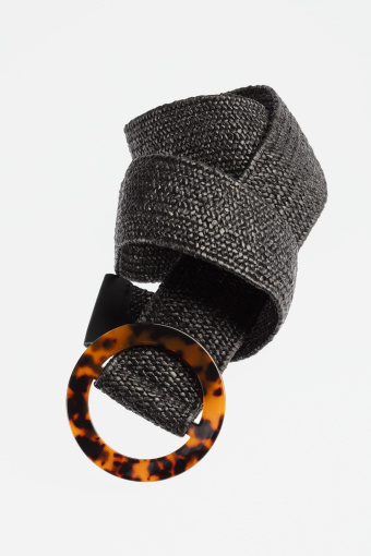 Pasek z szylkretową klamrą