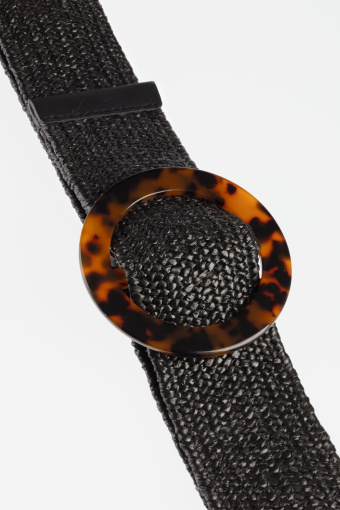 Pasek z szylkretową klamrą