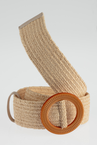 Beżowy pasek w stylu boho