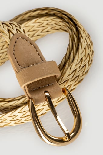 Pasek z plecioną teksturą 