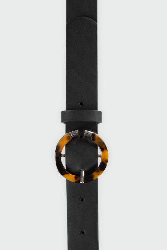 Pasek z szylkretowa klamrą