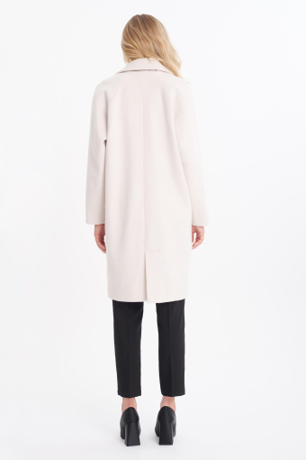 Krótki płaszcz jednorzedowy