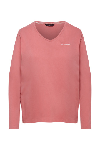 Piżama dwuczęściowa z długim rękawem, nadruk w kwiaty Piżama dwuczęściowa z długim rękawem, nadruk w kwiaty