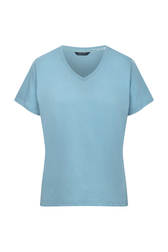 Piżama dwuczęściowa, błękitno-czarna