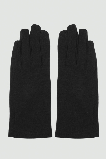 Czarne rękawiczki