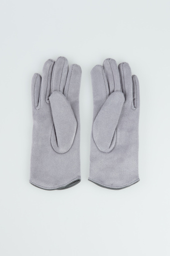Popielate uniwersalne rękawiczki Popielate uniwersalne rękawiczki