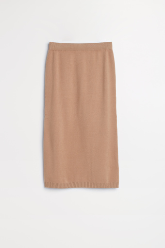 Dzianinowa spódnica z lampasem