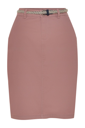 Stylowa spódnica w kolorze brudnego różu