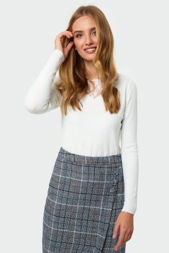 Spódnica ołówkowa w kratę Spódnica ołówkowa w kratę