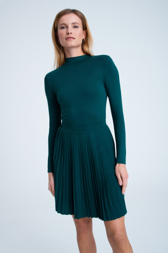 Plisowana spódnica mini