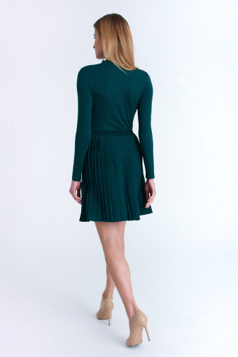 Plisowana spódnica mini