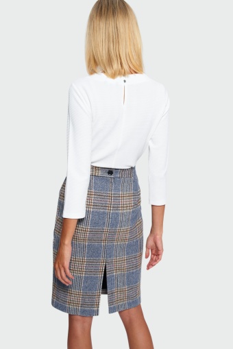 Ciepła spódnica ołówkowa