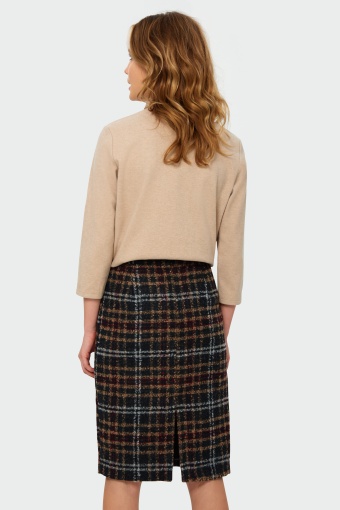 Ciepła spódnica ołówkowa