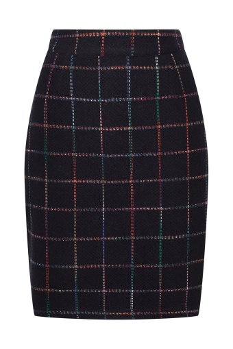 Wzorzysta spódnica ołówkowa