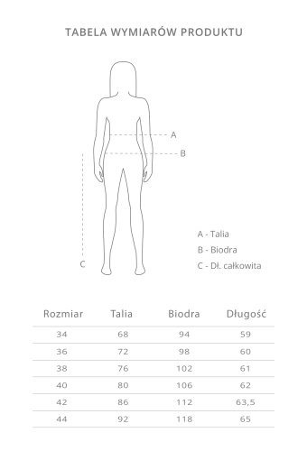 Bawełniana spódnica, ciemny turkus Bawełniana spódnica, ciemny turkus