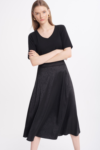 Roszkloszowana spódnica midi Roszkloszowana spódnica midi