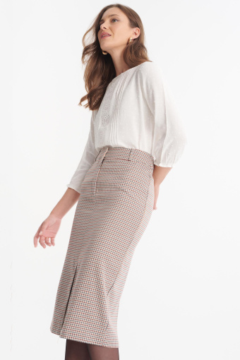 Klasyczna spódnica w kratkę Klasyczna spódnica w kratkę