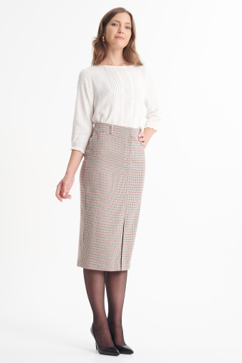 Klasyczna spódnica w kratkę Klasyczna spódnica w kratkę