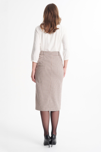 Klasyczna spódnica w kratkę Klasyczna spódnica w kratkę
