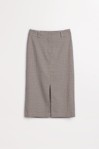 Klasyczna spódnica w kratkę Klasyczna spódnica w kratkę