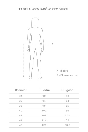 Ołówkowa spódnica w piaskowym kolorze