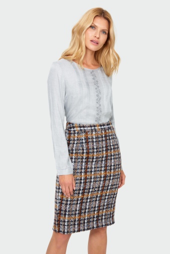 Ciepła ołówkowa spódnica Ciepła ołówkowa spódnica