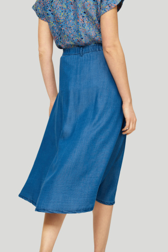 Spódnica z lyocell'u, z kieszeniami