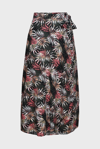 Wiskozowa spódnica z nadrukiem Wiskozowa spódnica z nadrukiem