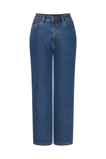 Proste granatowe jeansy