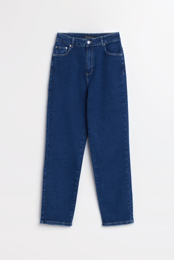 Spodnie jeansowe luźne nogawki Spodnie jeansowe luźne nogawki