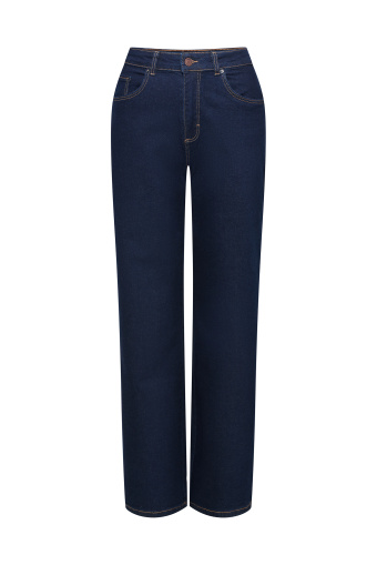 Granatowe jeansy wide leg Granatowe jeansy wide leg