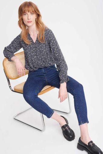 Casualowe jeansy slim fit