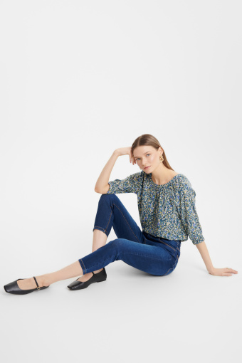 Spodnie jeansowe ciemny granat